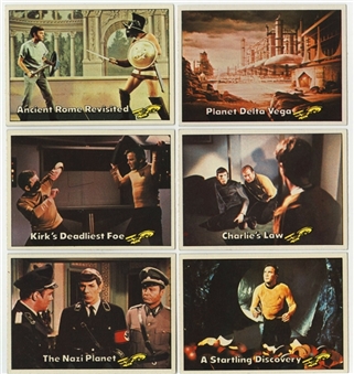 1976 Topps "Star Trek" High Grade Complete Set (88) Plus Sticker Set (22)